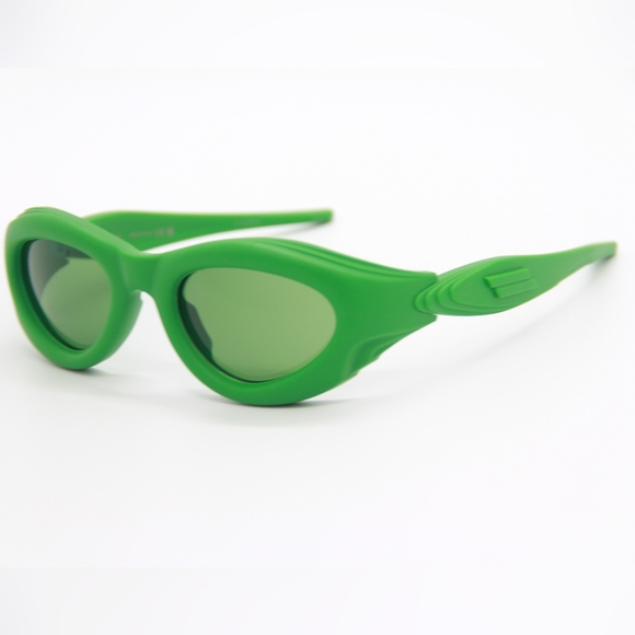 NEW BV1162S 002 BOTTEGA VENETA GREEN UNISEX SUNGLASSES BOTTEGA VENETA - Picture 6 of 13